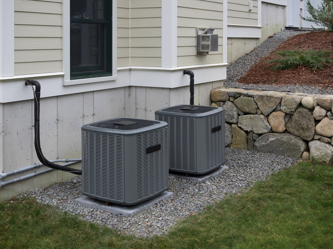 Heating and air conditioning home units.