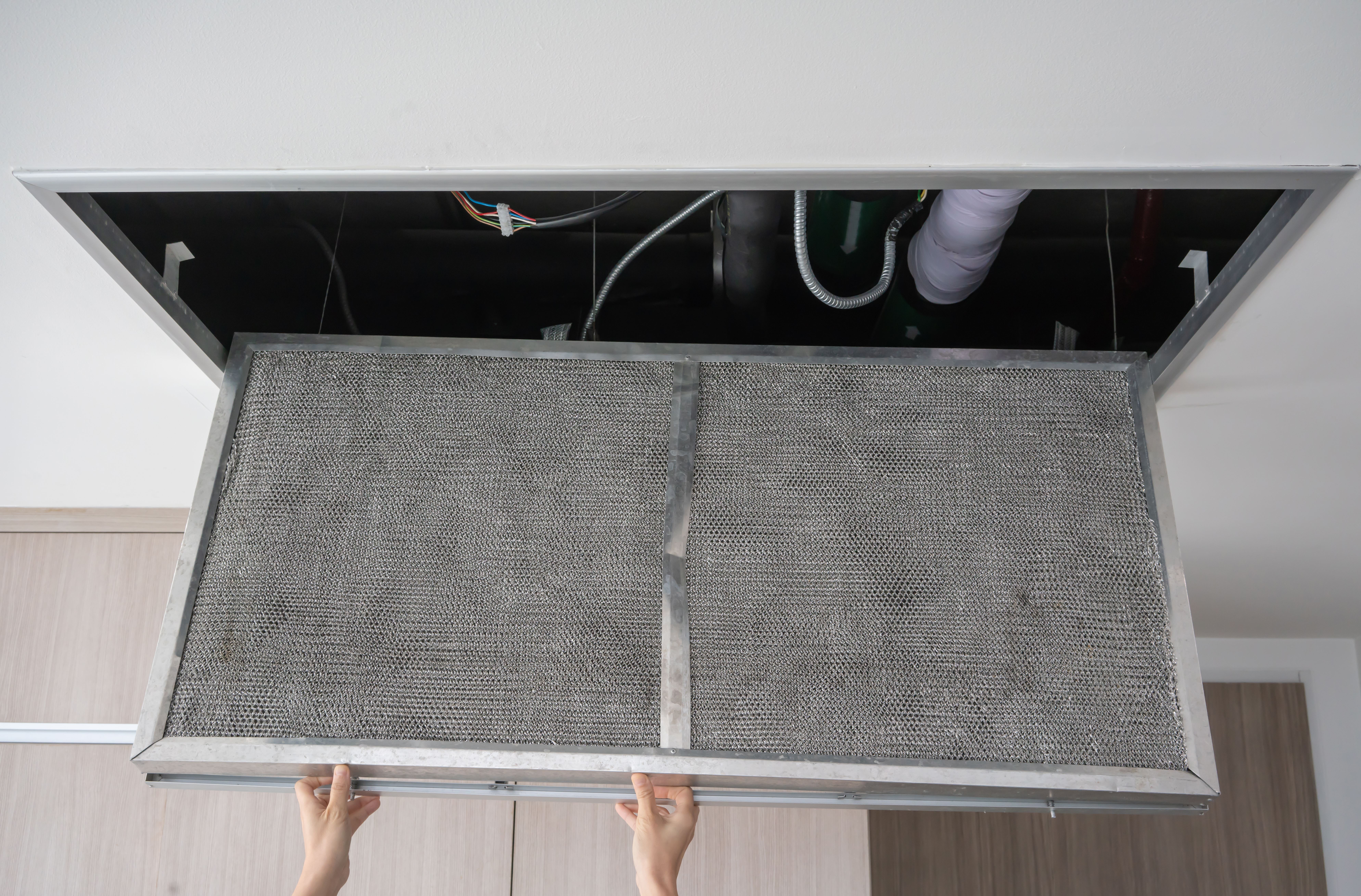 HVAC filter.